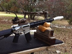 Jesse James Firearms Unlimited Nomad AR-15 aero-sonic supressor