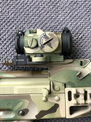 Коллиматор Aimpoint Micro T-2 покрашенный Cerakote Multicam