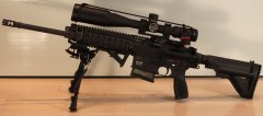 Пристрелка Heckler&Koch MR308 с Nightforce NXS 3.5-15x50