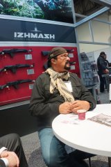 Стенд концерна Калашников на Shot Show 2014