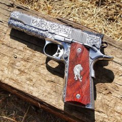 Lynn Thompson's Custom engraved 1911