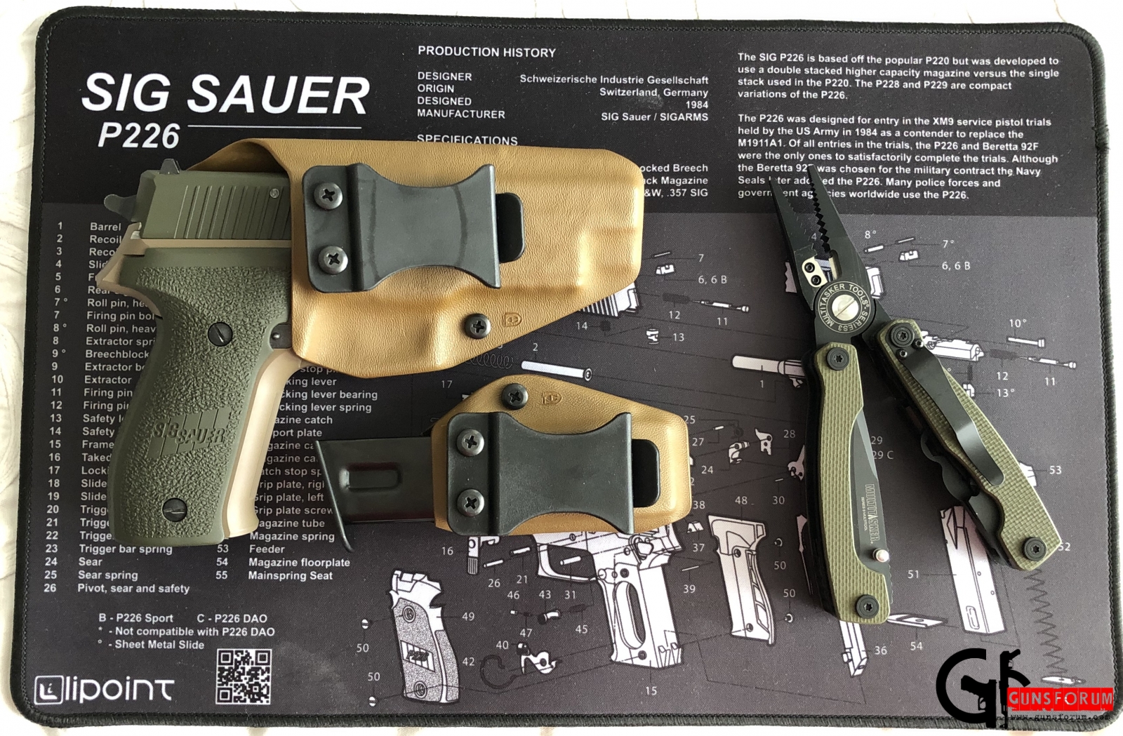 Чертеж sig sauer p226