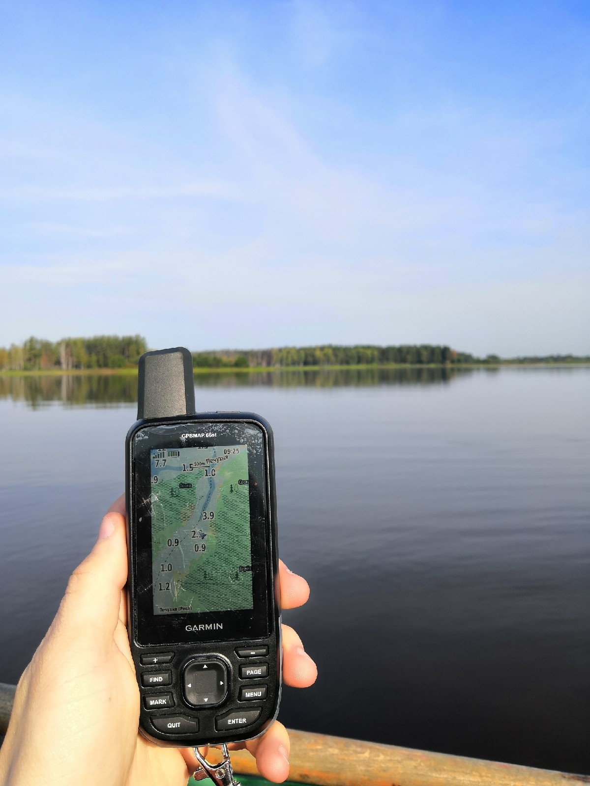 Мой Garmin 66st
